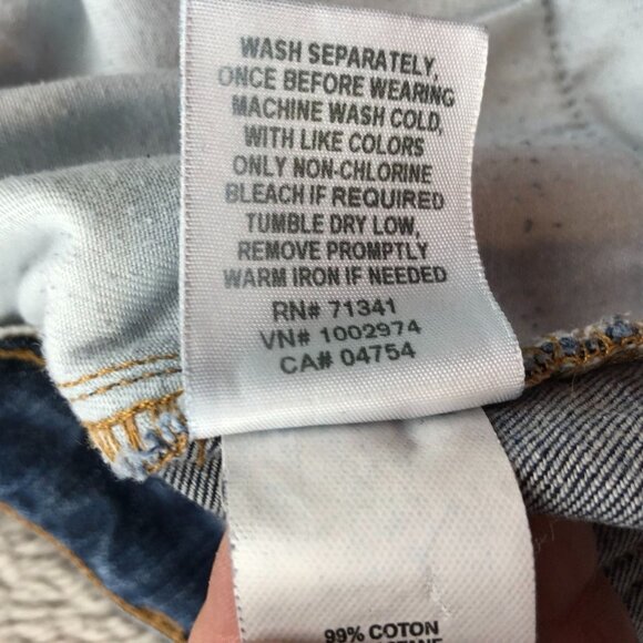 L.L.Bean Womens Jeans Size 12P Favorite Fit Straight Leg Blue Denim Medium Wash - Picture 14 of 16